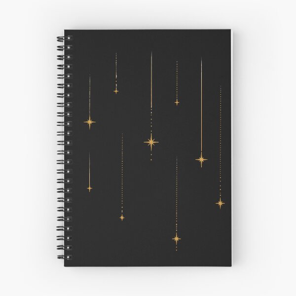 Item preview, Celestial Rain | Minimalist Golden Falling Stars designed and sold by CalmMandala.
