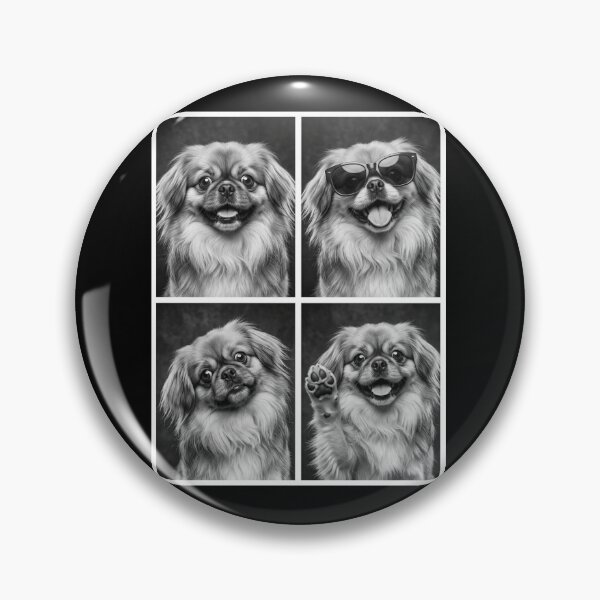 Item preview, Funny Pekingese Selfie Photo Photobooth Dog Lover designed and sold by dian-rody-crest.