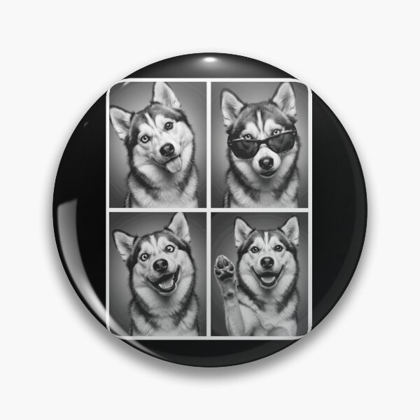 Item preview, Funny Pomsky Selfie Photo Photobooth Dog Lover designed and sold by dian-rody-crest.