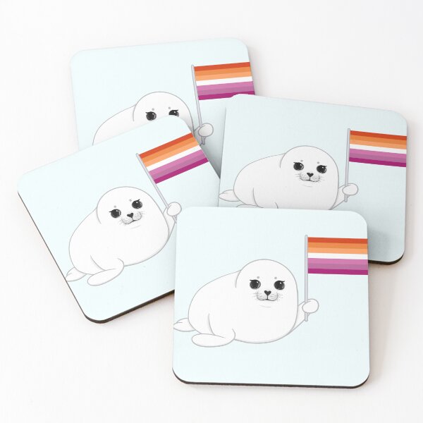 Item preview, Lesbian Pride Seal designed and sold by bloomintoyoubiy.