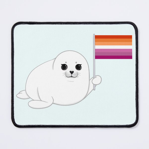 Item preview, Lesbian Pride Seal designed and sold by bloomintoyoubiy.