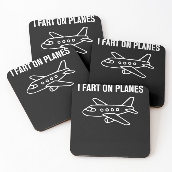 Item preview, I Fart On Planes Funny Jokes Sarcastic designed and sold by JamesCrArt.