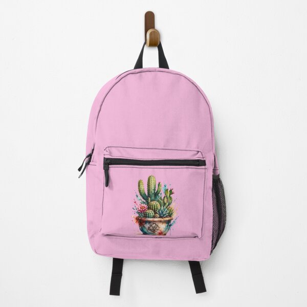 Item preview, Colorful cactus plant in watercolor designed and sold by Rose Design & Photos.