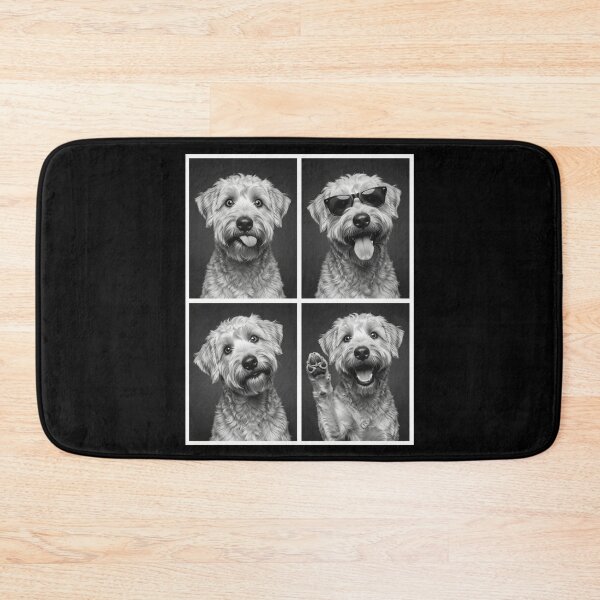 Item preview, Funny Soft Coated Wheaten Terrier Selfie Photo Photobooth Dog Lover designed and sold by dian-rody-crest.
