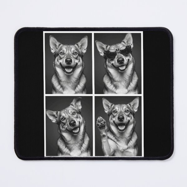 Item preview, Funny Swedish Vallhund Selfie Photo Photobooth Dog Lover designed and sold by dian-rody-crest.