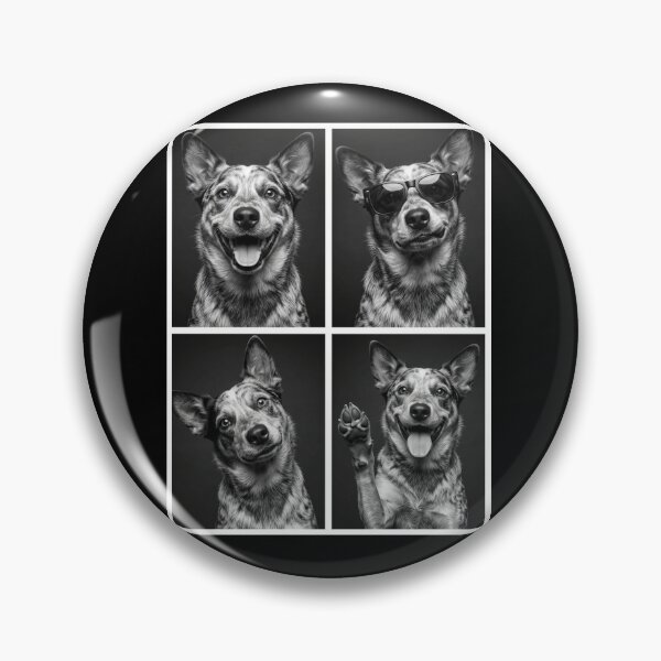 Item preview, Funny Texas Heeler Selfie Photo Photobooth Dog Lover designed and sold by dian-rody-crest.