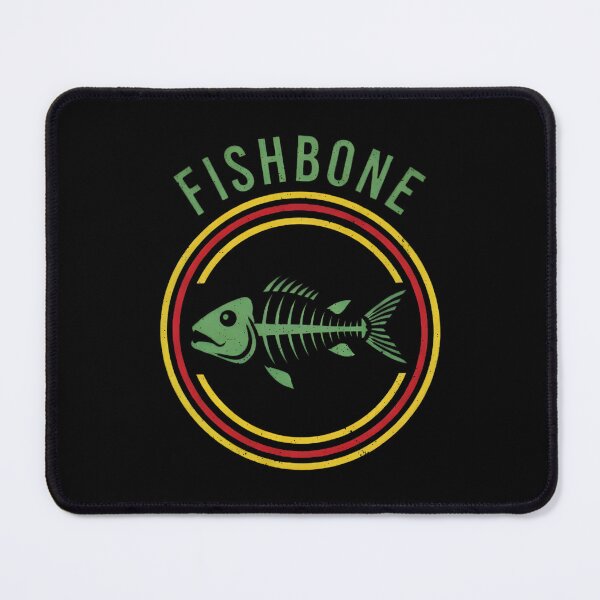 Item preview, Fishbone Retro Emblem designed and sold by deokiolopak.