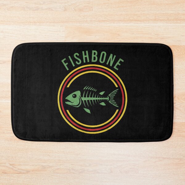 Item preview, Fishbone Retro Emblem designed and sold by deokiolopak.