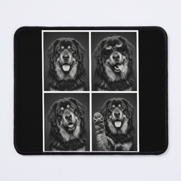 Item preview, Funny Tibetan Mastiff Selfie Photo Photobooth Dog Lover designed and sold by dian-rody-crest.