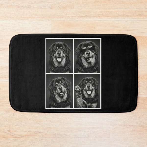 Item preview, Funny Tibetan Mastiff Selfie Photo Photobooth Dog Lover designed and sold by dian-rody-crest.