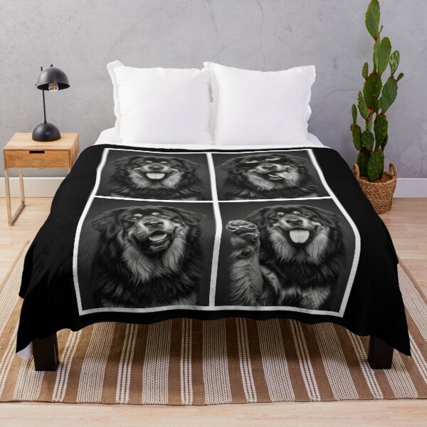 Item preview, Funny Tibetan Mastiff Selfie Photo Photobooth Dog Lover designed and sold by dian-rody-crest.
