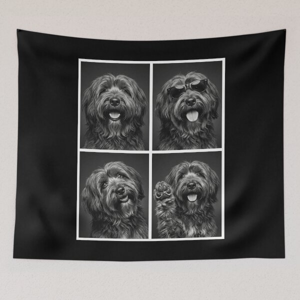 Item preview, Funny Tibetan Terrier Selfie Photo Photobooth Dog Lover designed and sold by dian-rody-crest.