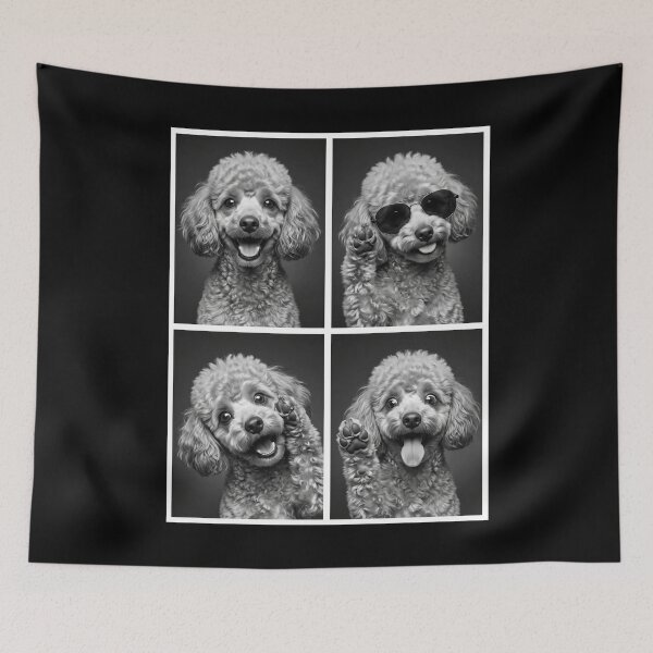 Item preview, Funny Toy Poodle Selfie Photo Photobooth Dog Lover designed and sold by dian-rody-crest.