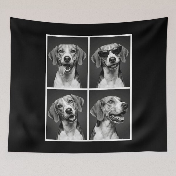 Item preview, Funny Treeing Walker Coonhound Selfie Photo Photobooth Dog Lover designed and sold by dian-rody-crest.