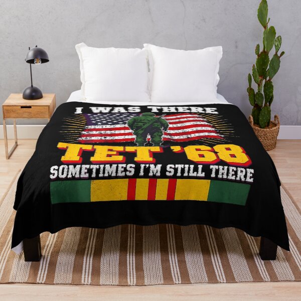 Item preview, I Was There Tet 68 Military Us Flag Veteran designed and sold by JamesCrArt.