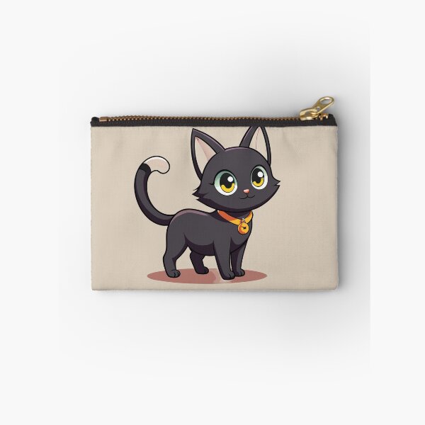 Item preview, Cute Bombay Cat Kawaii Black Cat Illustration designed and sold by Mousy17.