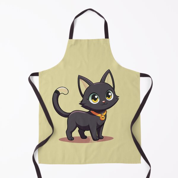 Item preview, Cute Bombay Cat Kawaii Black Cat Illustration designed and sold by Mousy17.