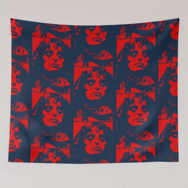 Item preview, Red Silhouette Portrait Face designed and sold by glamwing55.