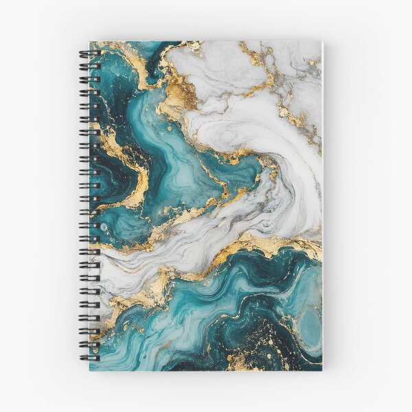 Item preview, Zen Marble and Gold Fluid Art Abstract Painting designed and sold by teemix.