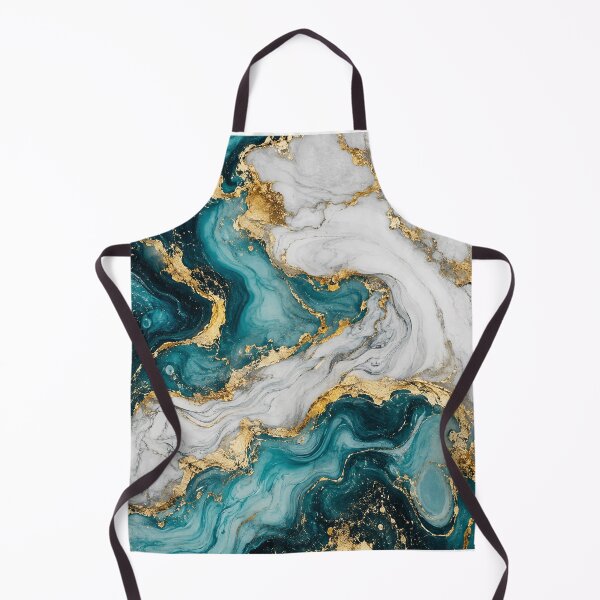 Item preview, Zen Marble and Gold Fluid Art Abstract Painting designed and sold by teemix.
