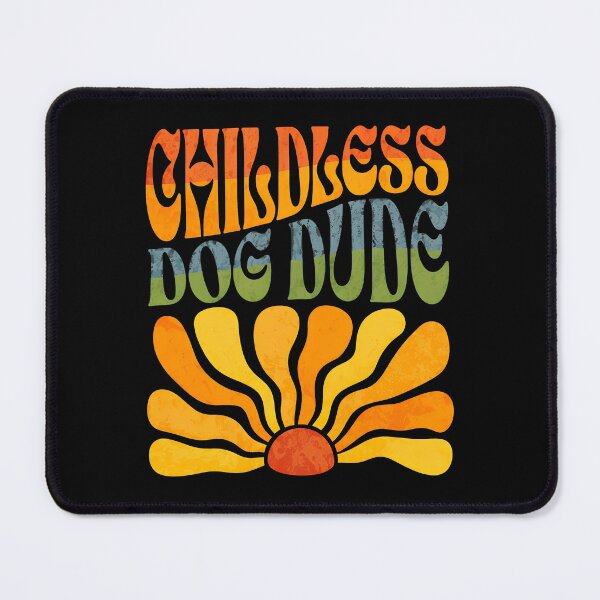 Item preview, Chillless Dog Dude Retro Sunburst Groovy designed and sold by SoyLamderma.