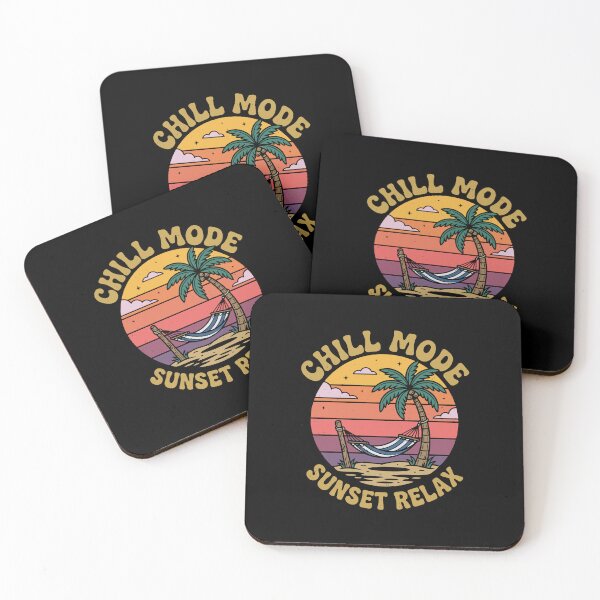 Item preview, Chill Mode Sunset Relax designed and sold by PeachMelodyShop.