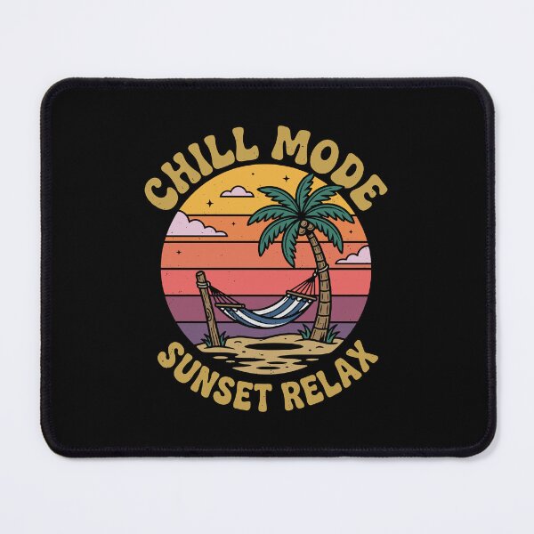 Item preview, Chill Mode Sunset Relax designed and sold by PeachMelodyShop.