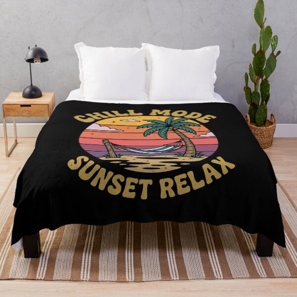 Item preview, Chill Mode Sunset Relax designed and sold by PeachMelodyShop.