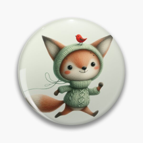 Item preview, Naive Fox designed and sold by Beyondnote-Art.