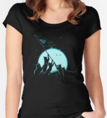 Freedom Cats Women's Fitted Scoop T-Shirt