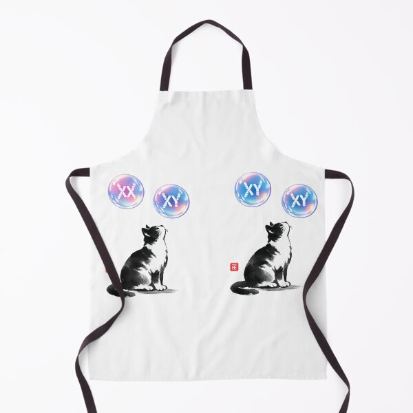 Item preview, Zen Cat Holographic Bubble XX XY designed and sold by teemix.