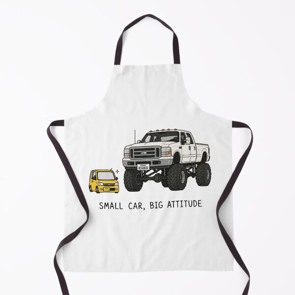 Item preview, Small Car, Big Attitude designed and sold by MonkiFlipp.