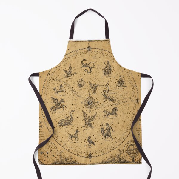 Item preview, Vintage Map of Imaginary Stars Celestial Astronomy Chart designed and sold by teemix.