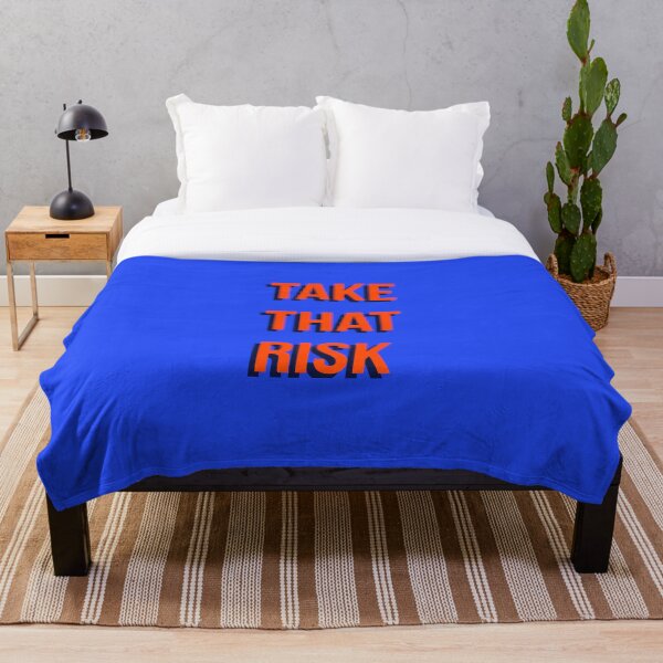 Item preview, Take That Risk Bold Typography — Motivational Success Quote Art designed and sold by Quote Chaos.