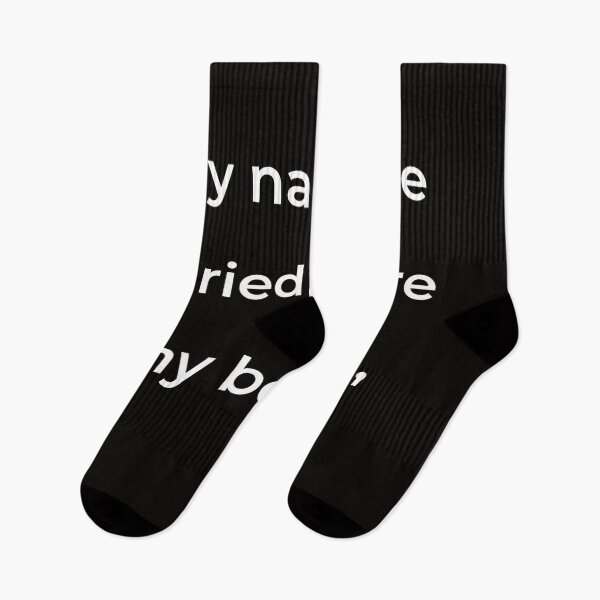 Item preview, “My name be buried where my body is,” - print white designed and sold by ariksworld.