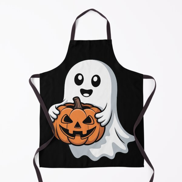Item preview, Ghost Holding Pumpkin Halloween designed and sold by Horizon-Design.