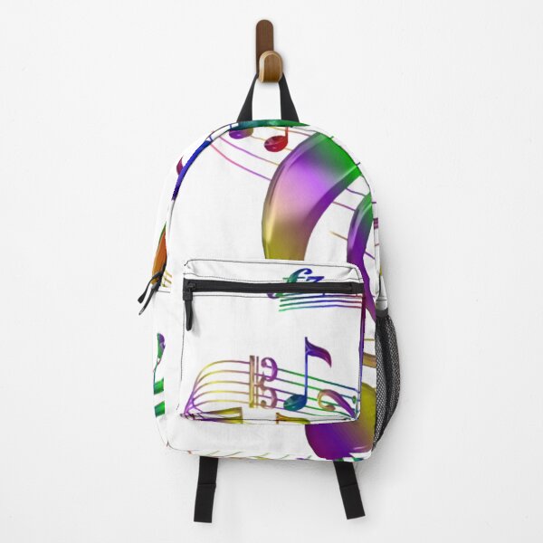 Item preview, colorful treble clef with music notes designed and sold by JoseAntonio23.