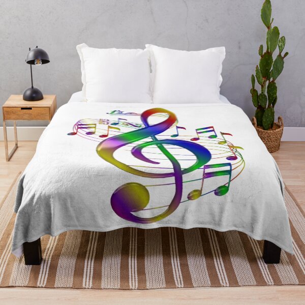 Item preview, Clave de sol colorida con notas musicales designed and sold by JoseAntonio23.