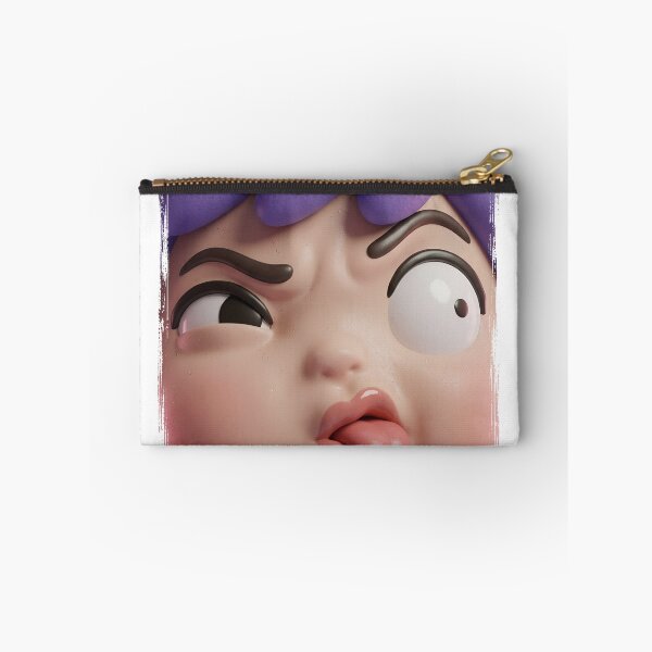 Item preview, Pinky4 Funny Side Eye Face | Exaggerated Kawaii Reaction designed and sold by BluePeace Studio.