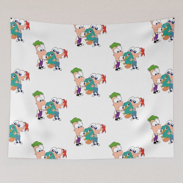 Item preview, Phineas and Ferb With Perry The Platypus designed and sold by MillieRhodes.