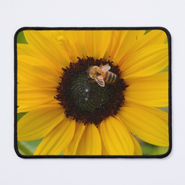 Item preview, Sunflower with bee designed and sold by FujiPrintsDE.