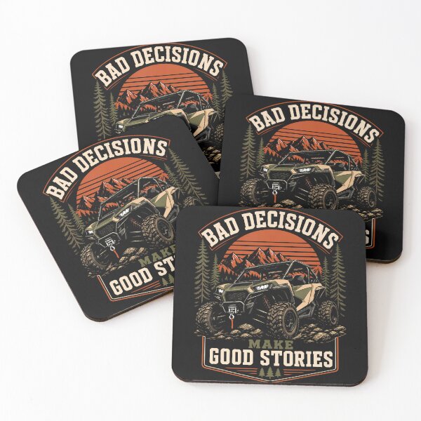 Item preview, Bad Decisions Make Good Stories Atv Off Road Design designed and sold by JamesCrArt.