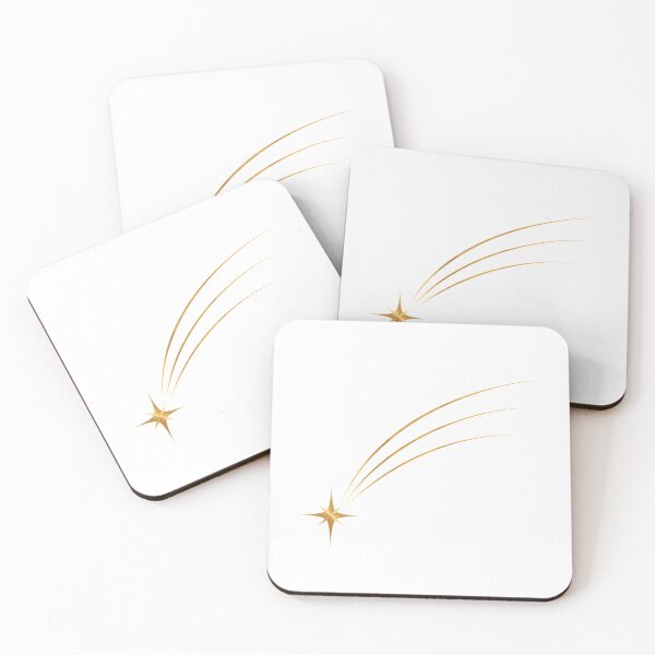 Item preview, Falling Star | Minimalist Golden Shooting Star designed and sold by CalmMandala.