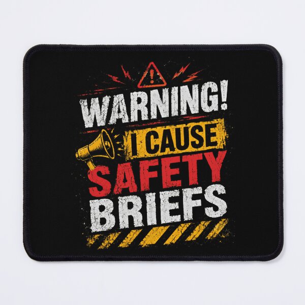 Item preview, Warning! I Cause Safety Briefs Funny Workplace Humor Worker Gift designed and sold by HumansStuck12.