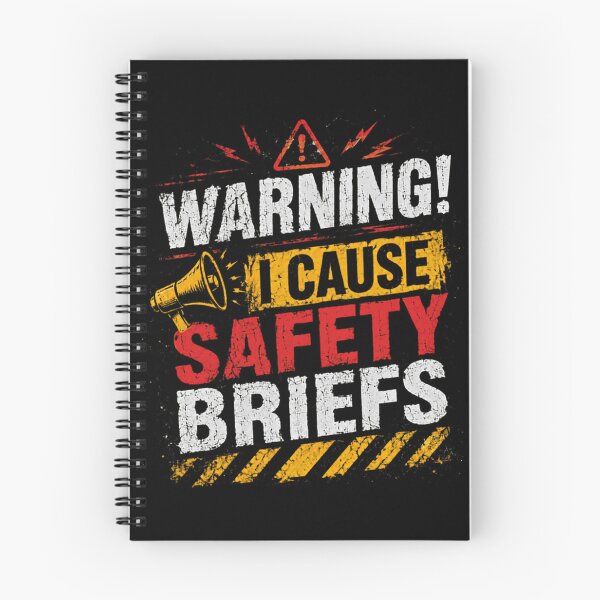 Item preview, Warning! I Cause Safety Briefs Funny Workplace Humor Worker Gift designed and sold by HumansStuck12.