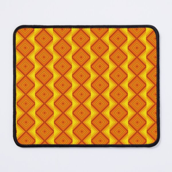 Item preview, Golden Hour Chevron Retro Flame Pattern designed and sold by whimsiqueer.