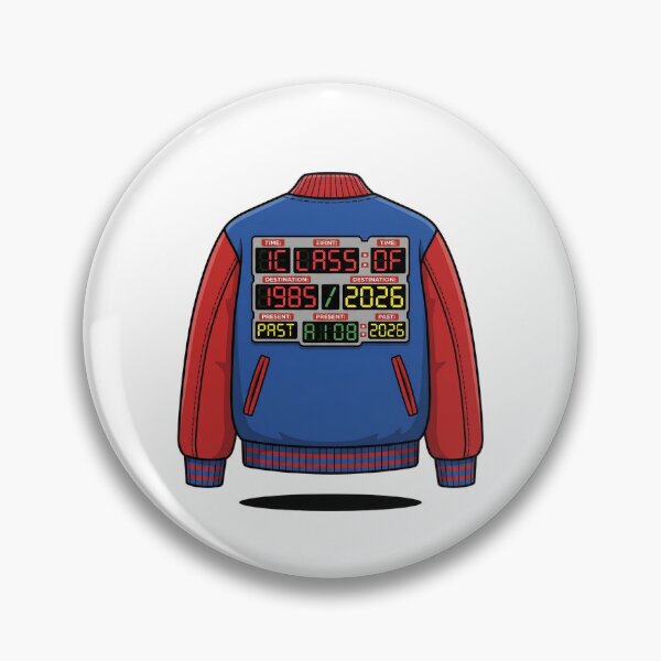 Item preview, Varsity Jacket Time Circuits Class of 2026 Graduation Art designed and sold by Rare By Hero.