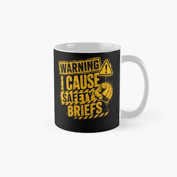 Item preview, Warning I Cause Safety Briefs Funny Humor Troublemaker designed and sold by HumansStuck12.