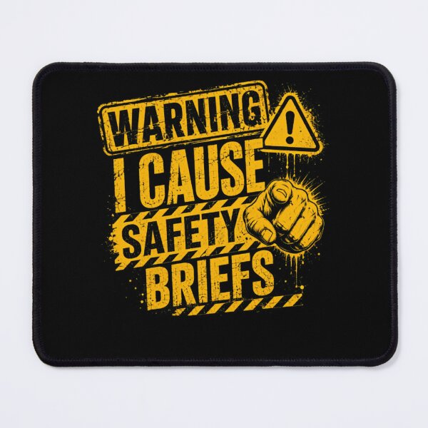 Item preview, Warning I Cause Safety Briefs Funny Humor Troublemaker designed and sold by HumansStuck12.
