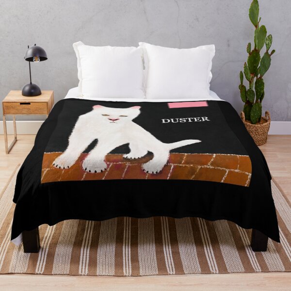Item preview, Dusterr White Cat Pink Art designed and sold by GamtosMintys.